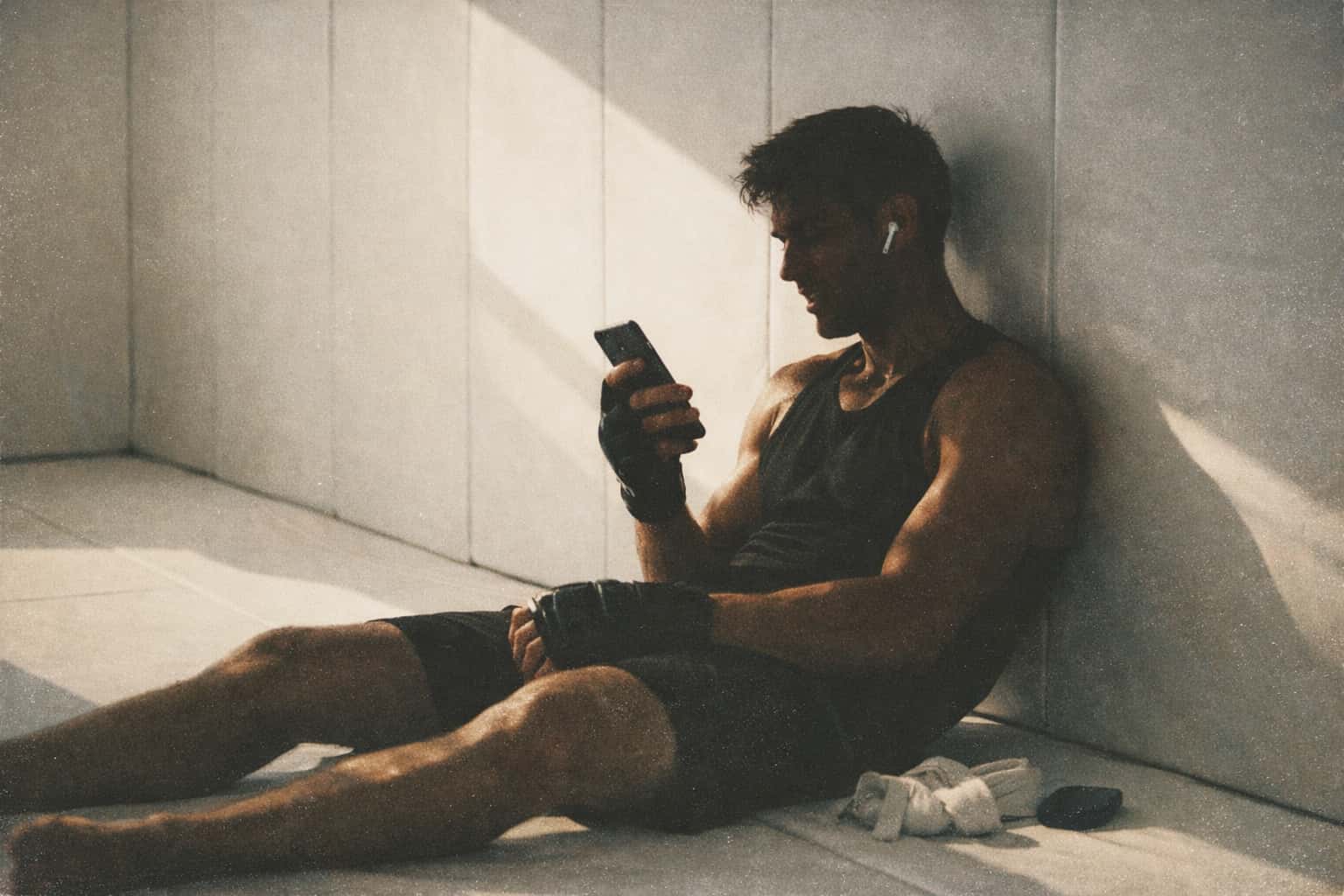 MMA athlete training journal